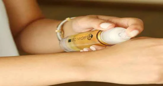 Argan oil for burns