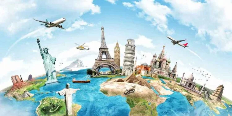 Combined tour of several European countries