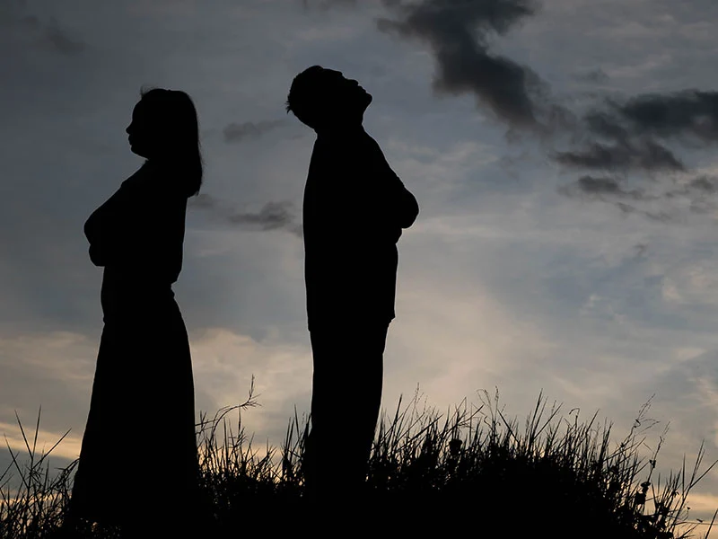 Divorce due to infidelity