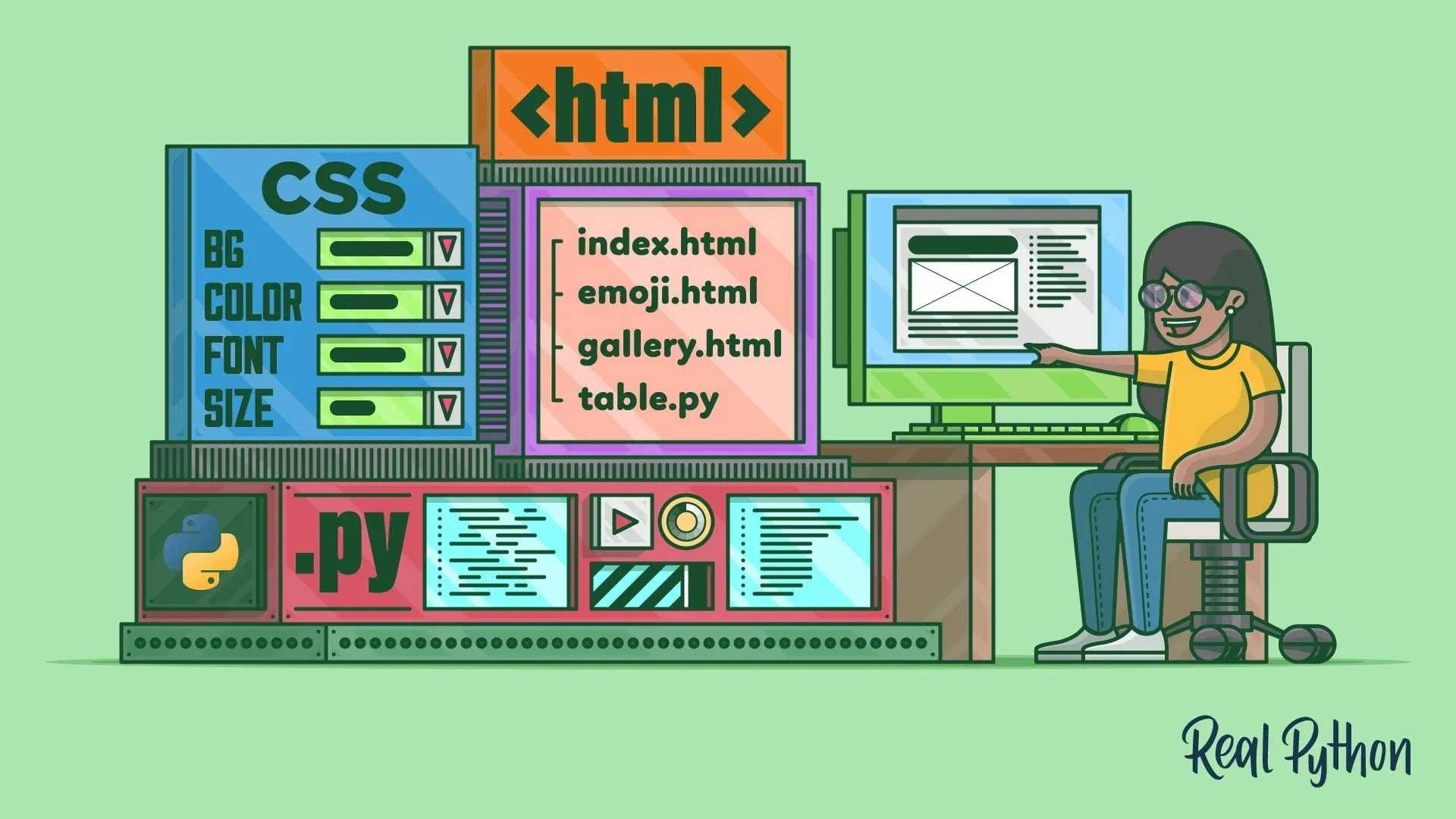 نمونه طراحی سایت با HTML و CSS: بهترین روش&zwnj;ها و الگوهای کاربردی