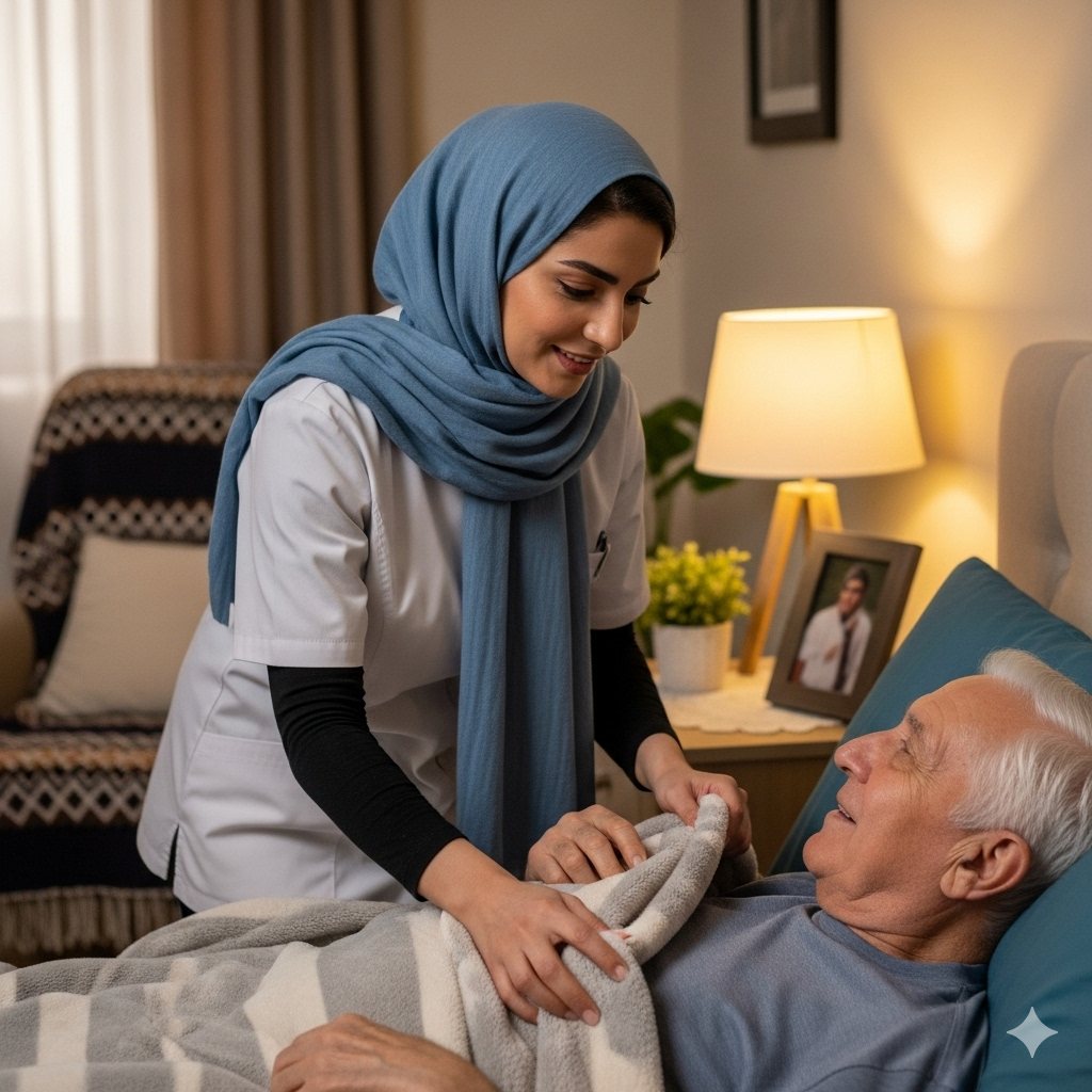 پرستار سالمند در منزل