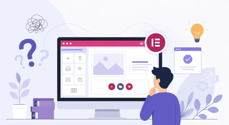 آیا طراحی سایت با المنتور سخت است؟